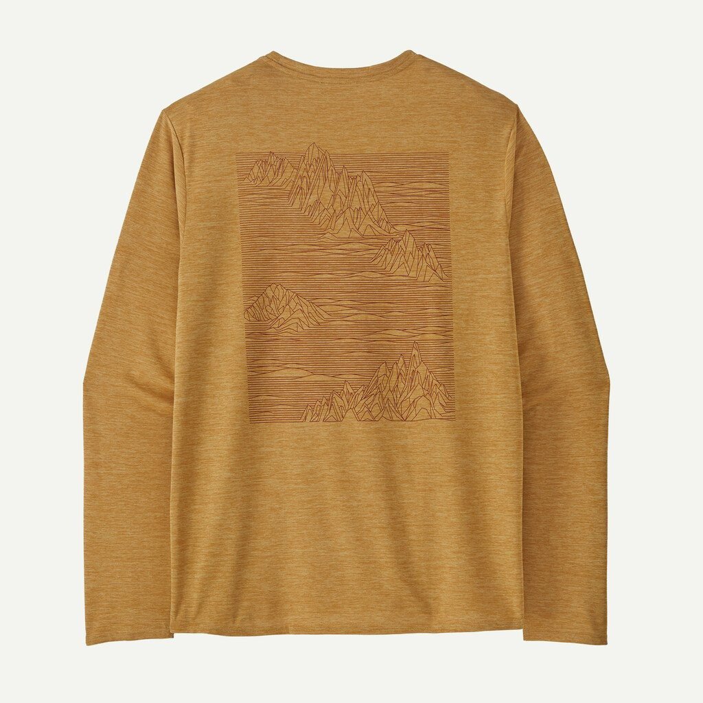 Bluza - M Capilene Cool Daily Graphic - Gri
