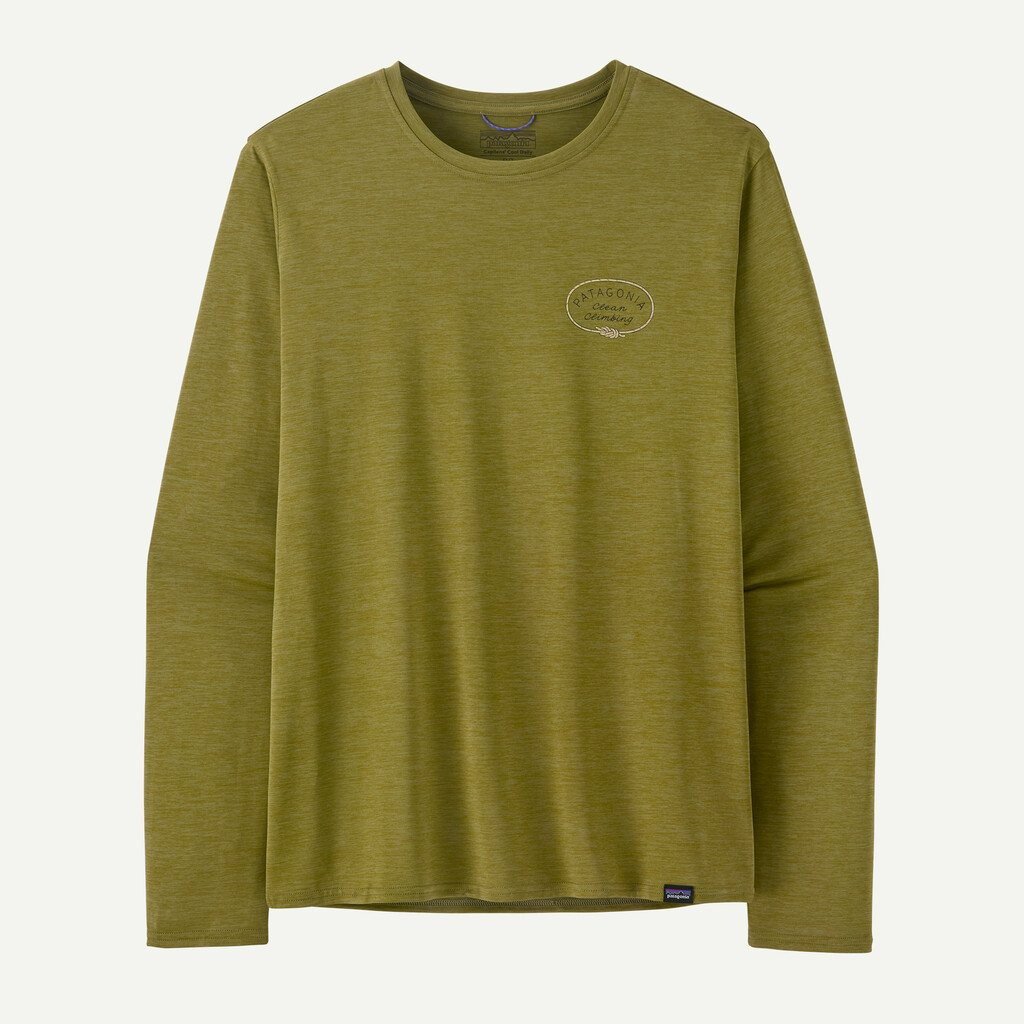 Bluza - M Capilene Cool Daily Graphic Lands - Verde