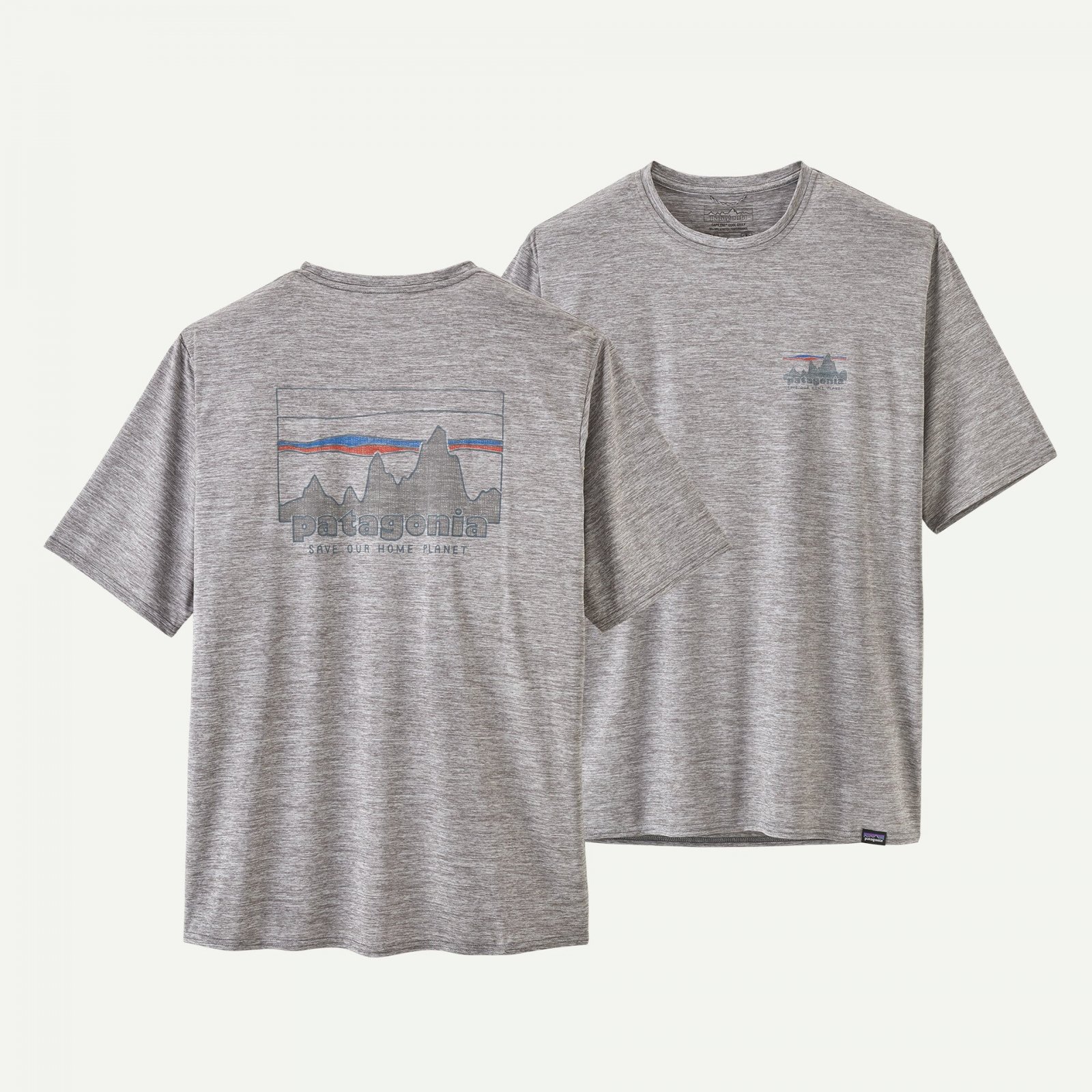 Tricou - M Capilene Cool Daily Graphic - Gri