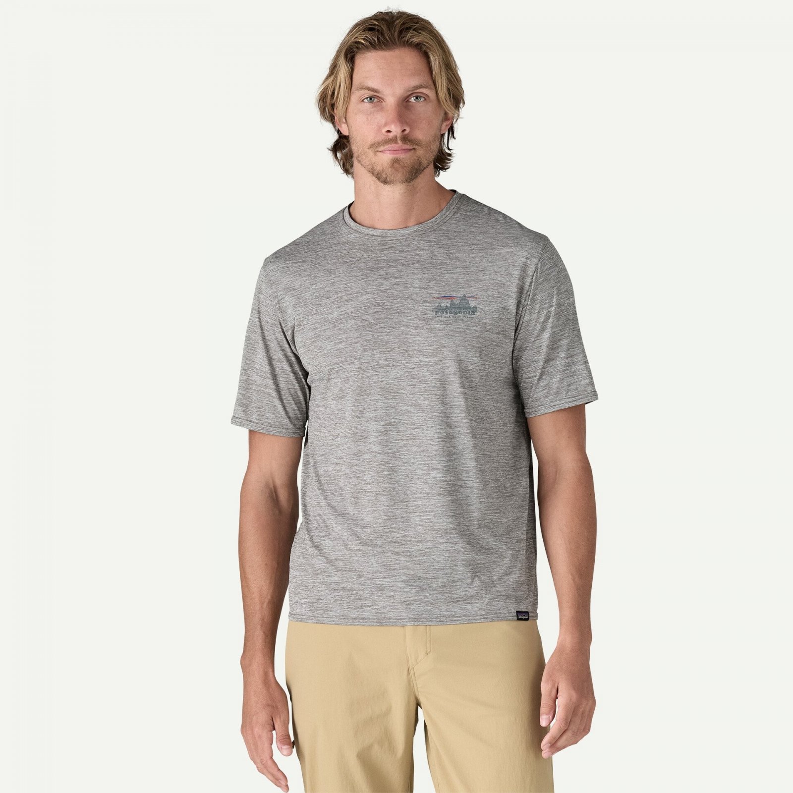 Tricou - M Capilene Cool Daily Graphic - Gri