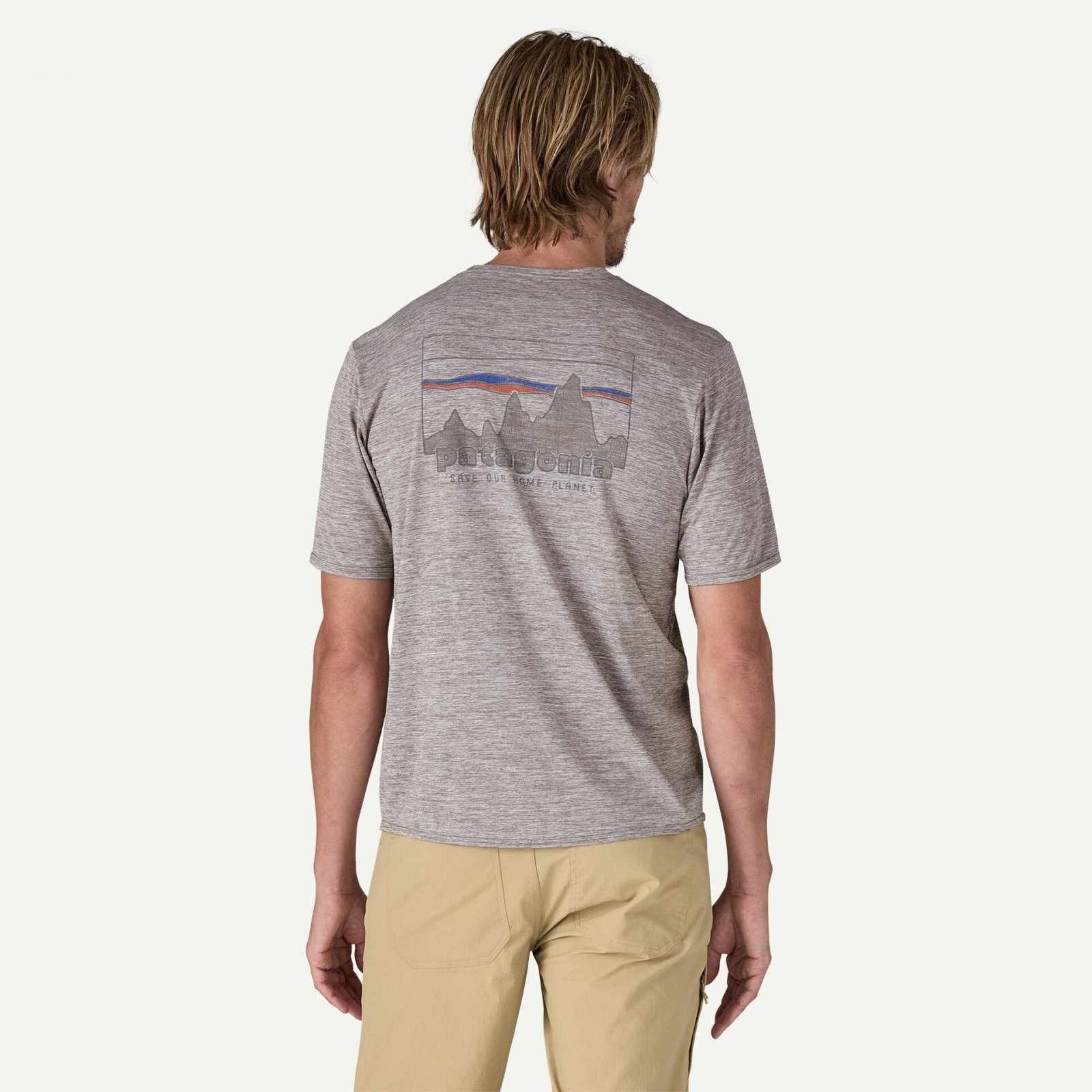 Tricou - M Capilene Cool Daily Graphic - Gri