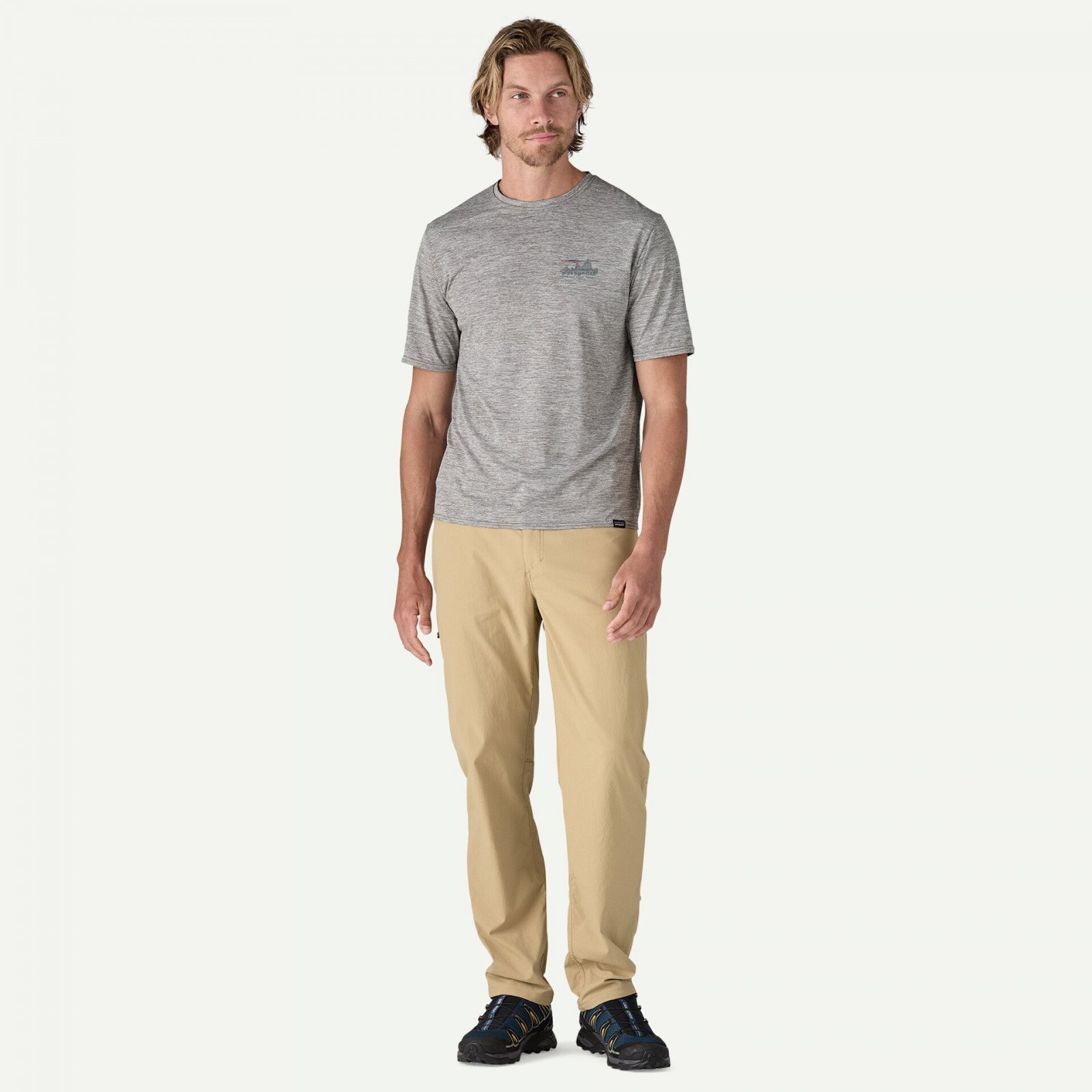 Tricou - M Capilene Cool Daily Graphic - Gri
