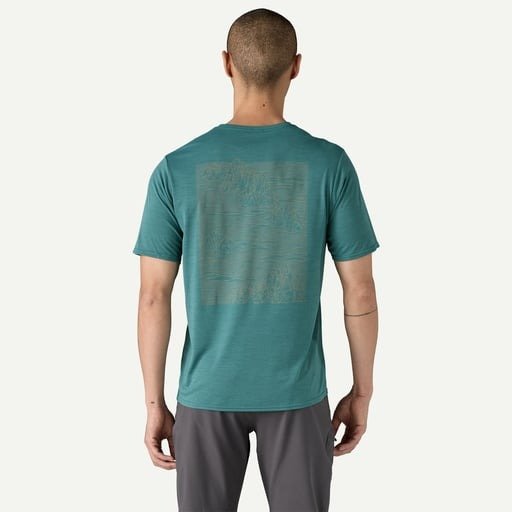 Tricou - M Capilene Cool Daily Graphic - Gri