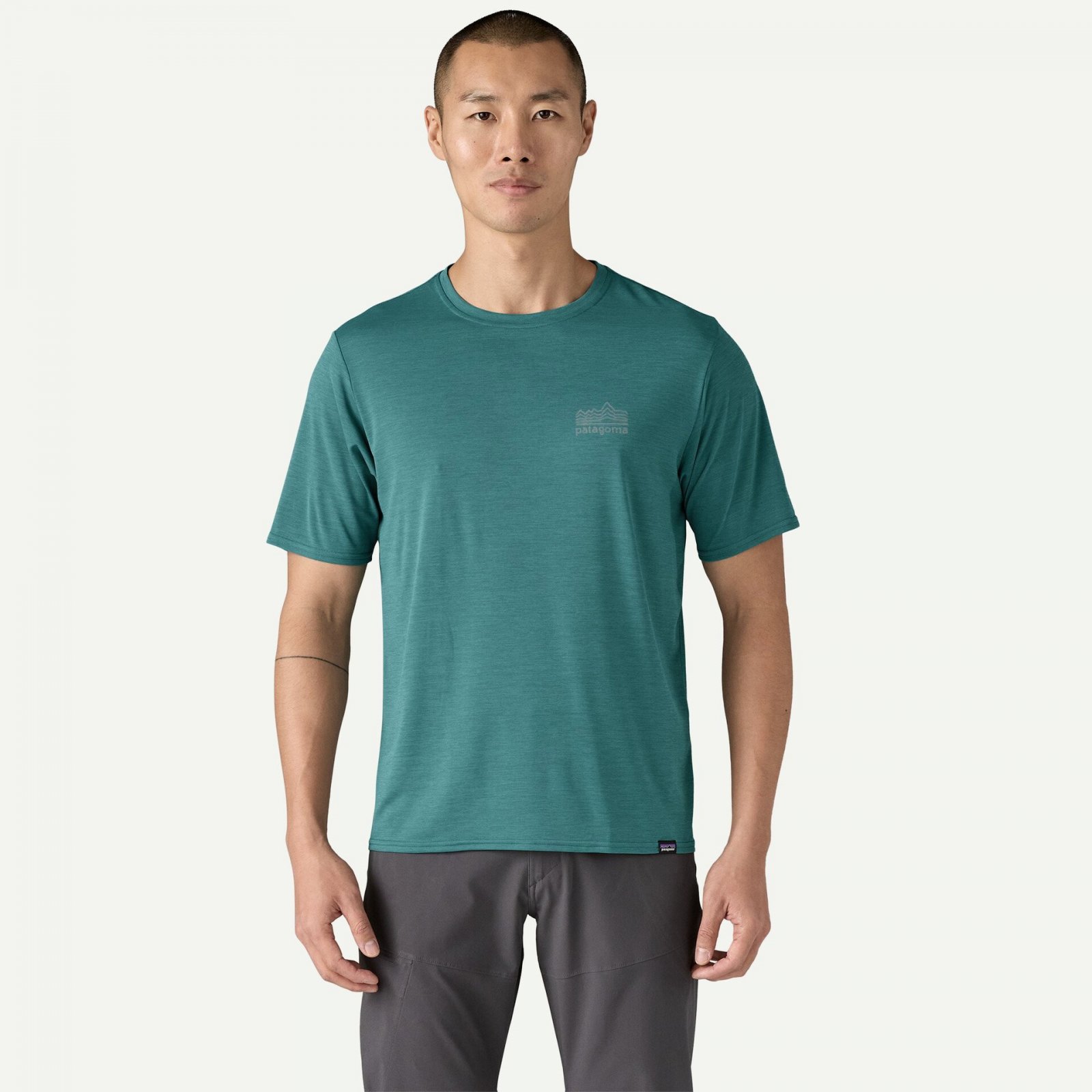 Tricou - M Capilene Cool Daily Graphic - Gri