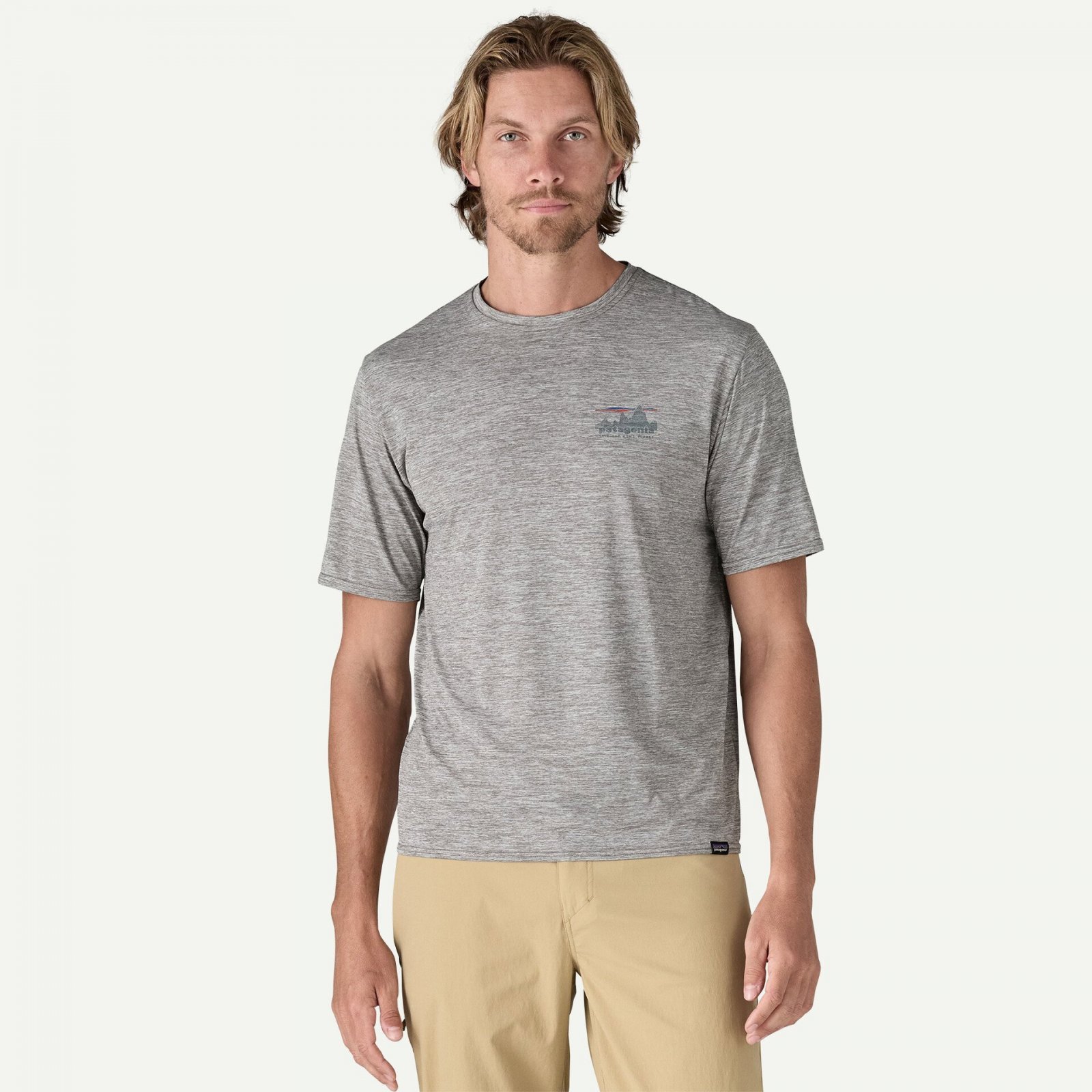 Tricou - M Capilene Cool Daily Graphic - Gri