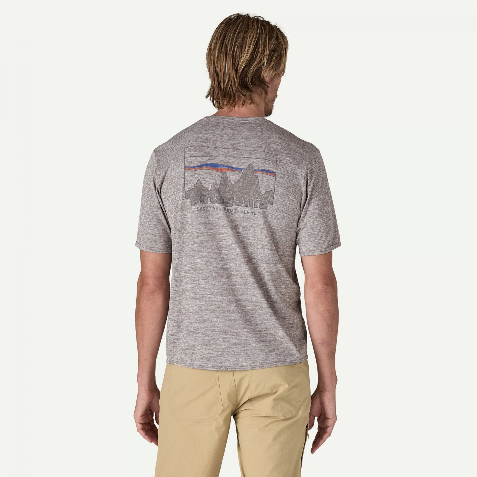 Tricou - M Capilene Cool Daily Graphic - Gri
