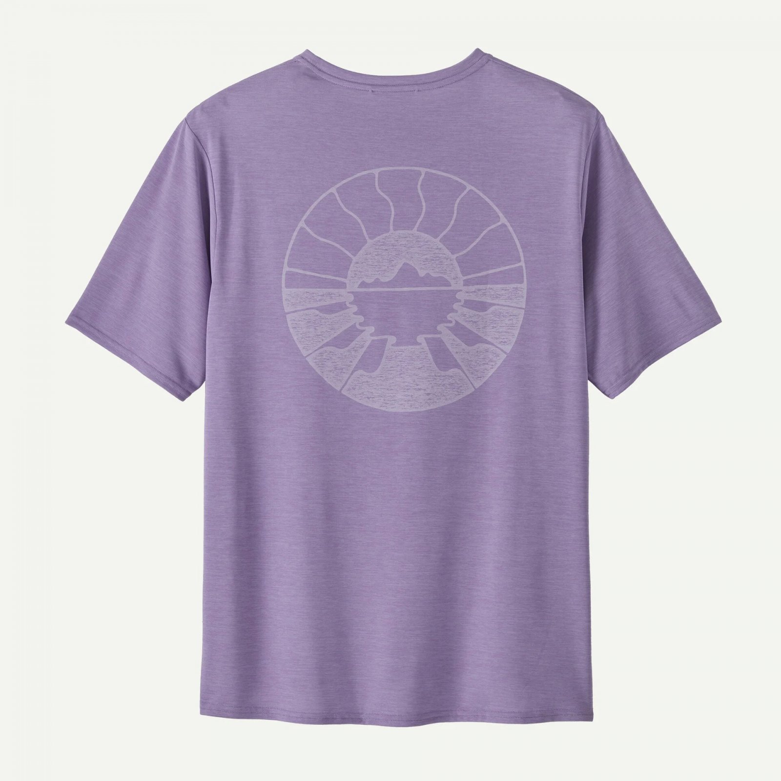 Tricou - M Capilene Cool Daily Graphic Waters - Gri