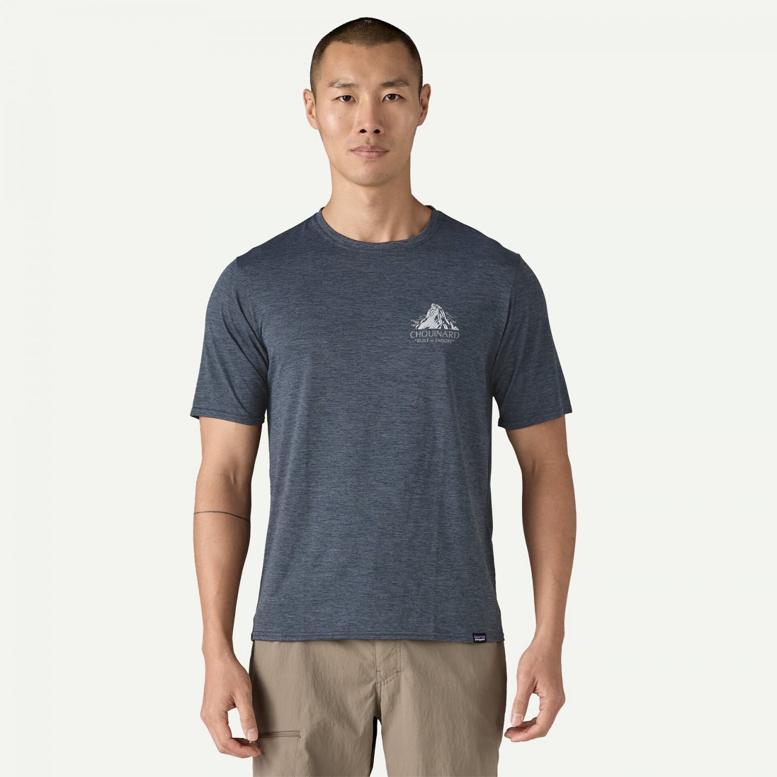 Tricou - M Capilene Cool Daily Graphic Lands - Albastru