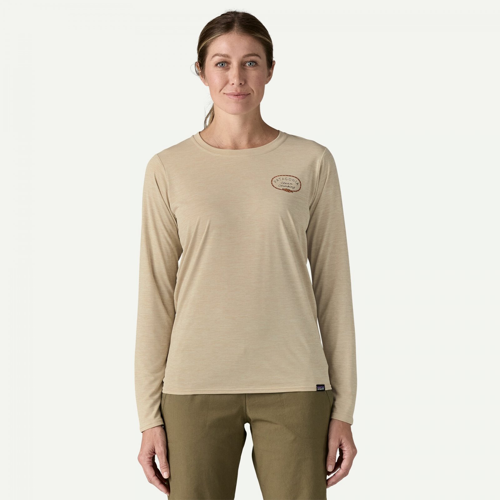 Bluza - W Capilene Cool Daily Graphic Lands - Mov