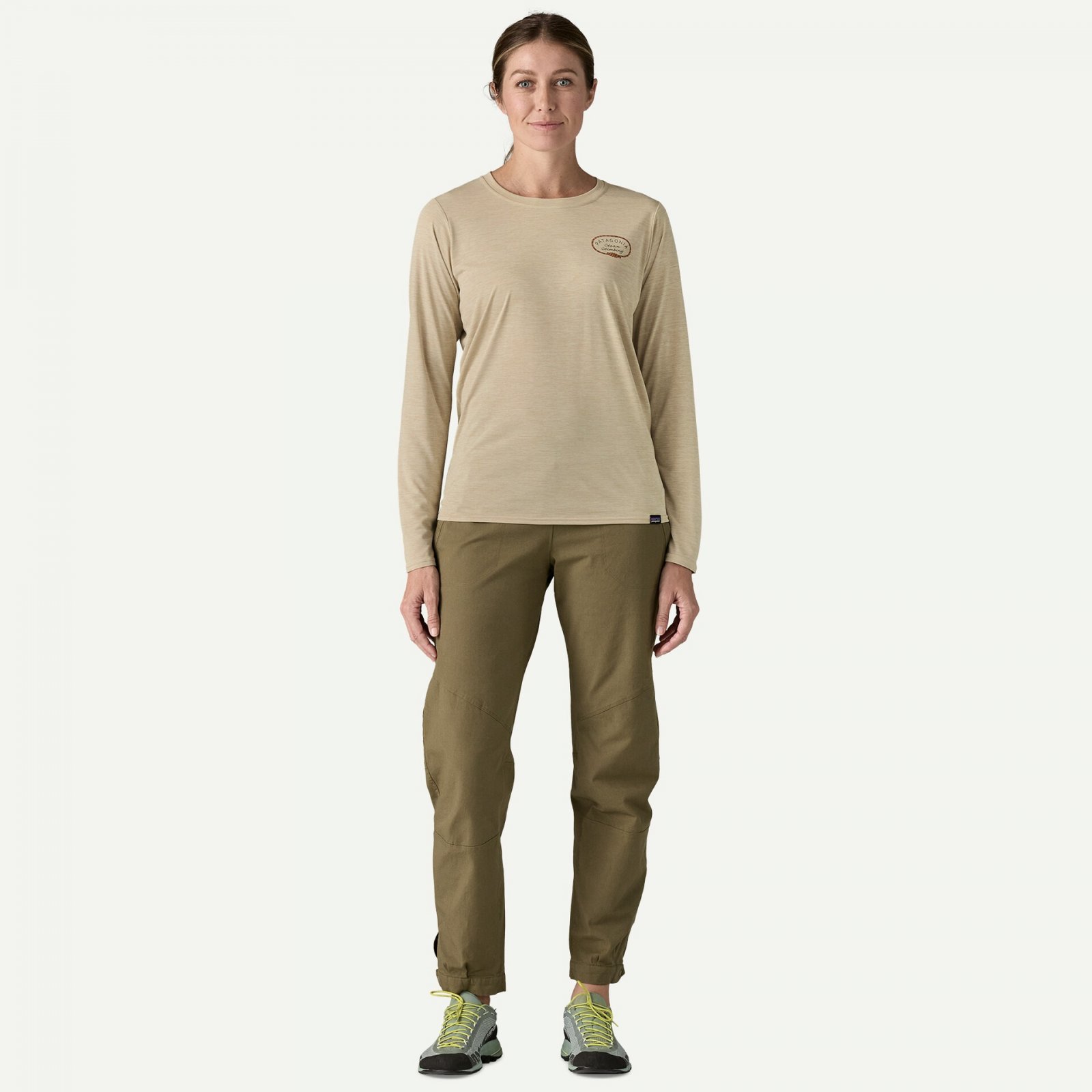 Bluza - W Capilene Cool Daily Graphic Lands - Mov