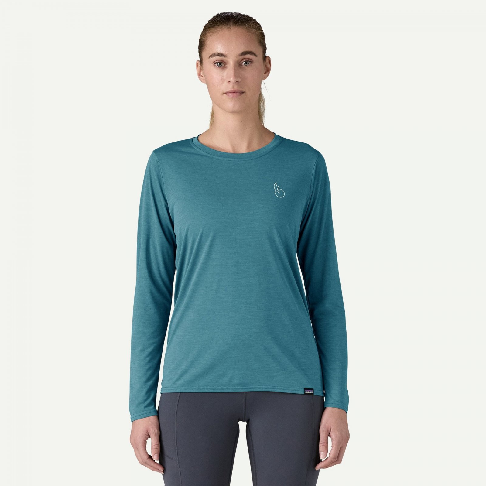 Bluza - W Capilene Cool Daily Graphic Waters - Albastru