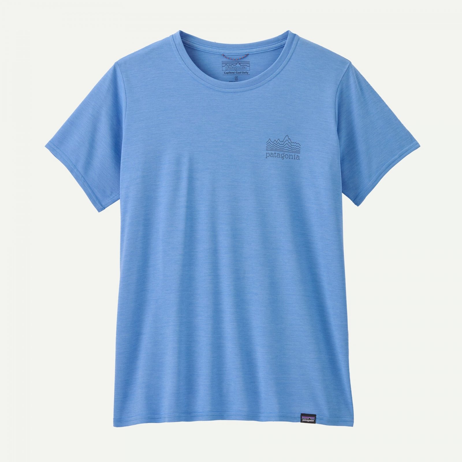 Tricou - W Capilene Cool Daily Graphic - Albastru