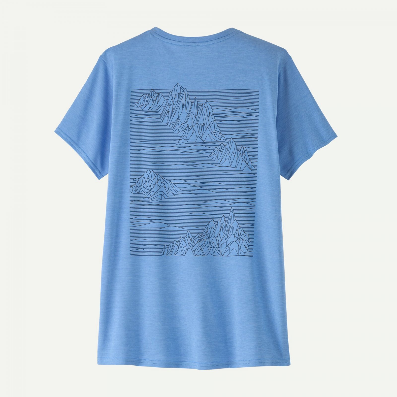 Tricou - W Capilene Cool Daily Graphic - Albastru
