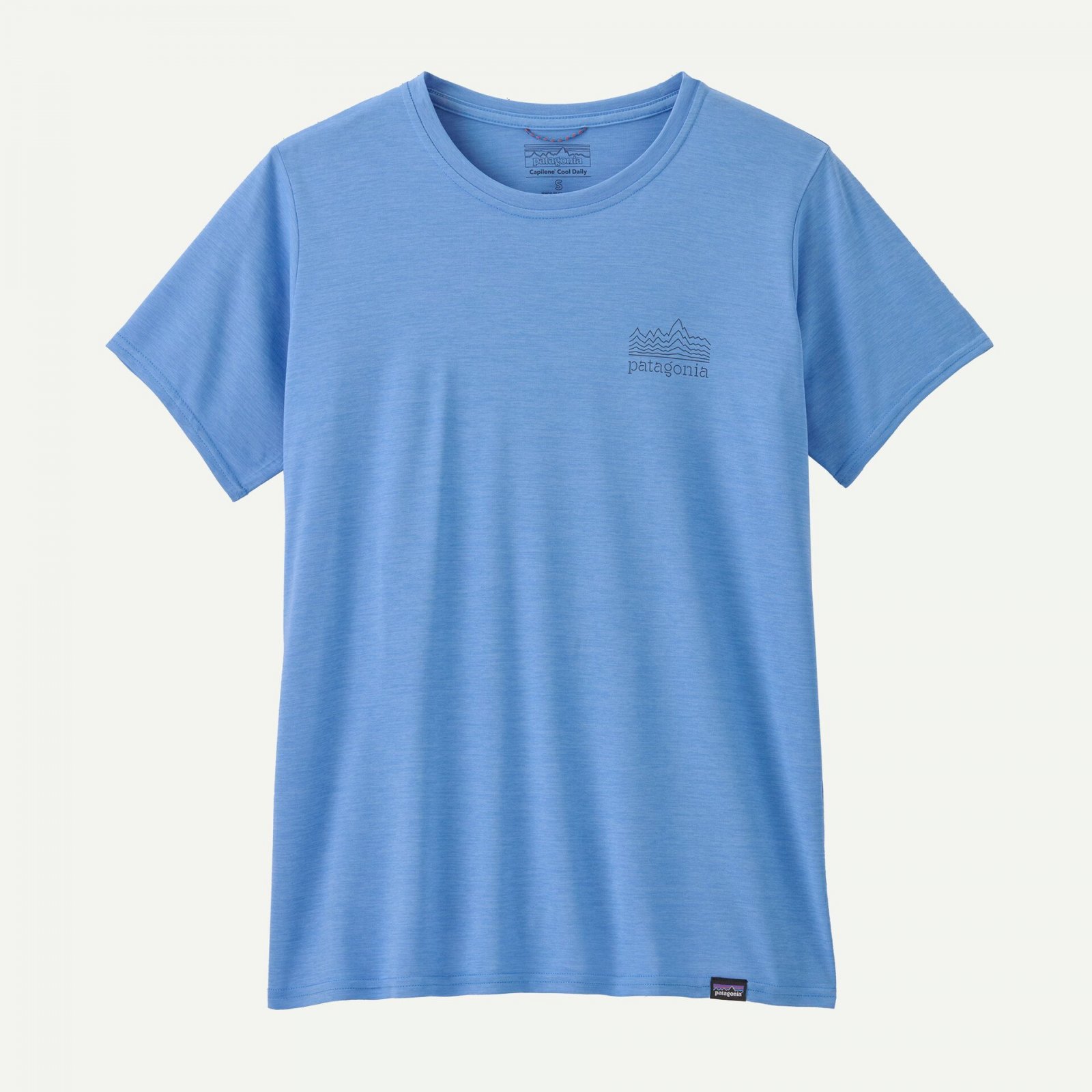 Tricou - W Capilene Cool Daily Graphic - Albastru