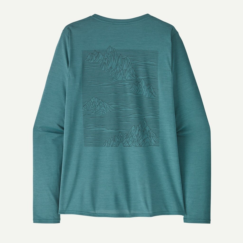 Bluza - W Capilene Cool Daily Graphic - Albastru