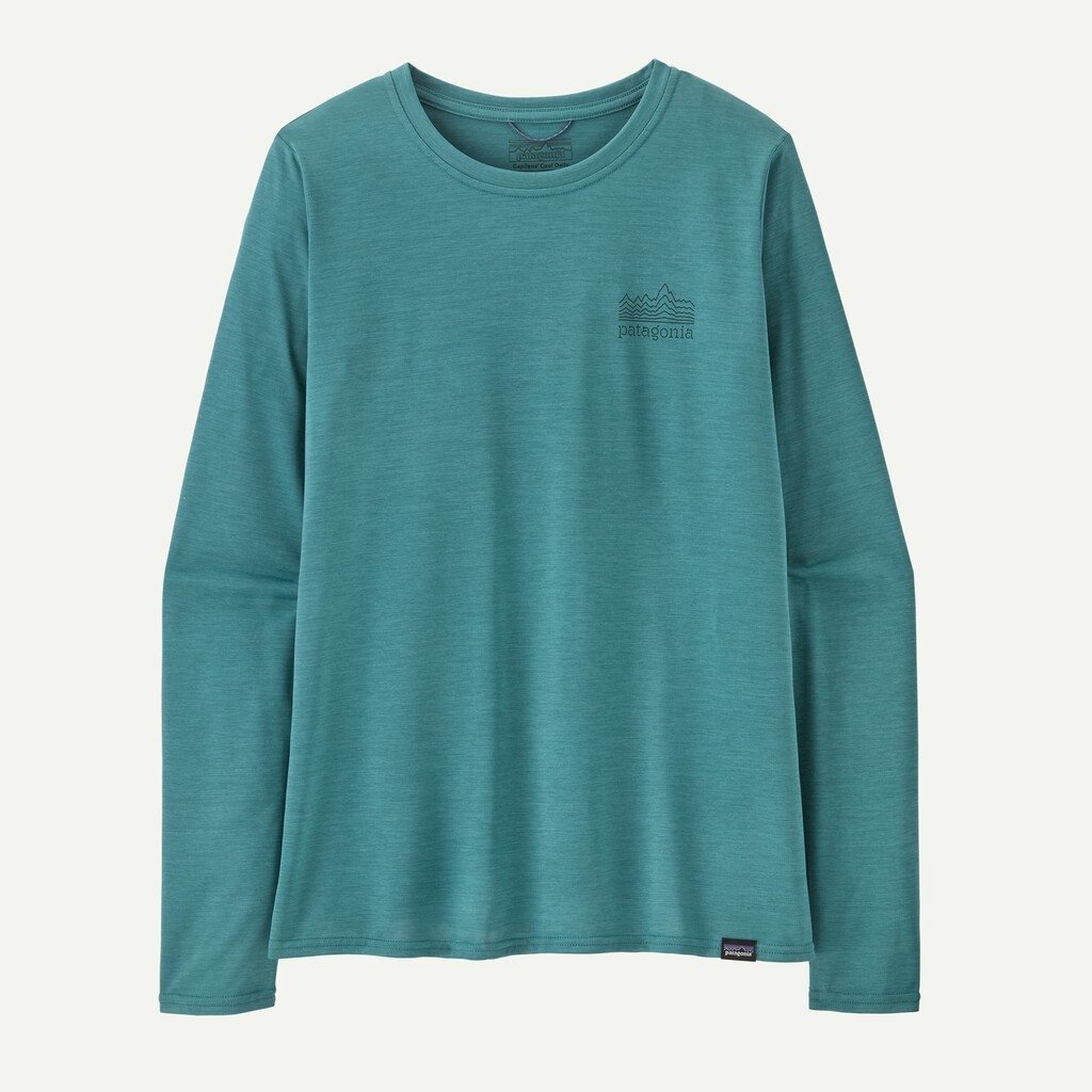 Bluza - W Capilene Cool Daily Graphic - Albastru