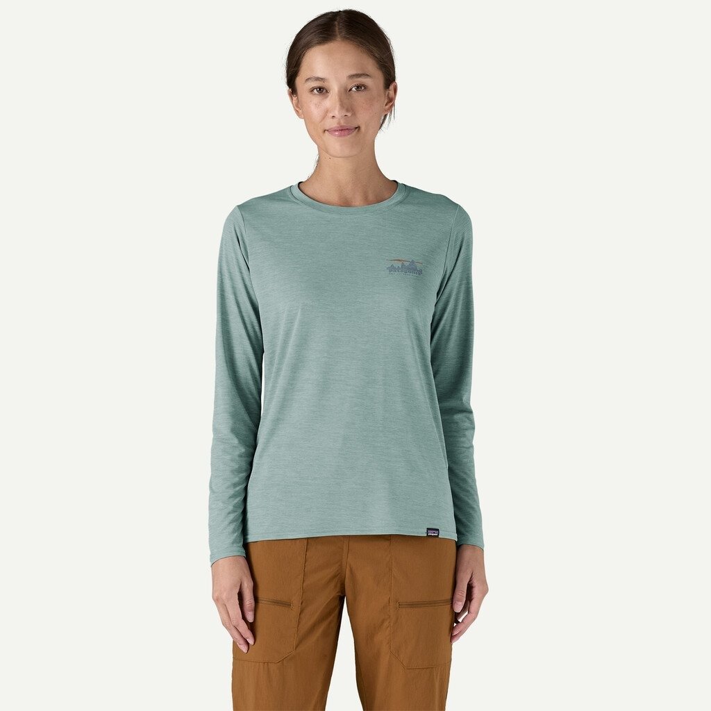 Bluza - W Capilene Cool Daily Graphic - Albastru