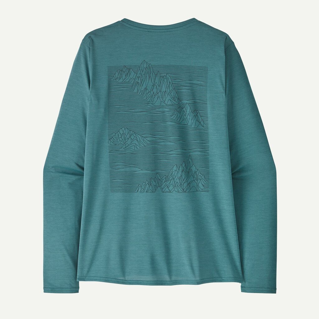 Bluza - W Capilene Cool Daily Graphic - Albastru