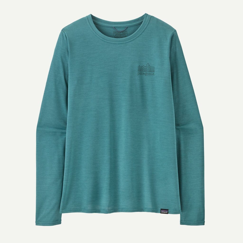 Bluza - W Capilene Cool Daily Graphic - Albastru