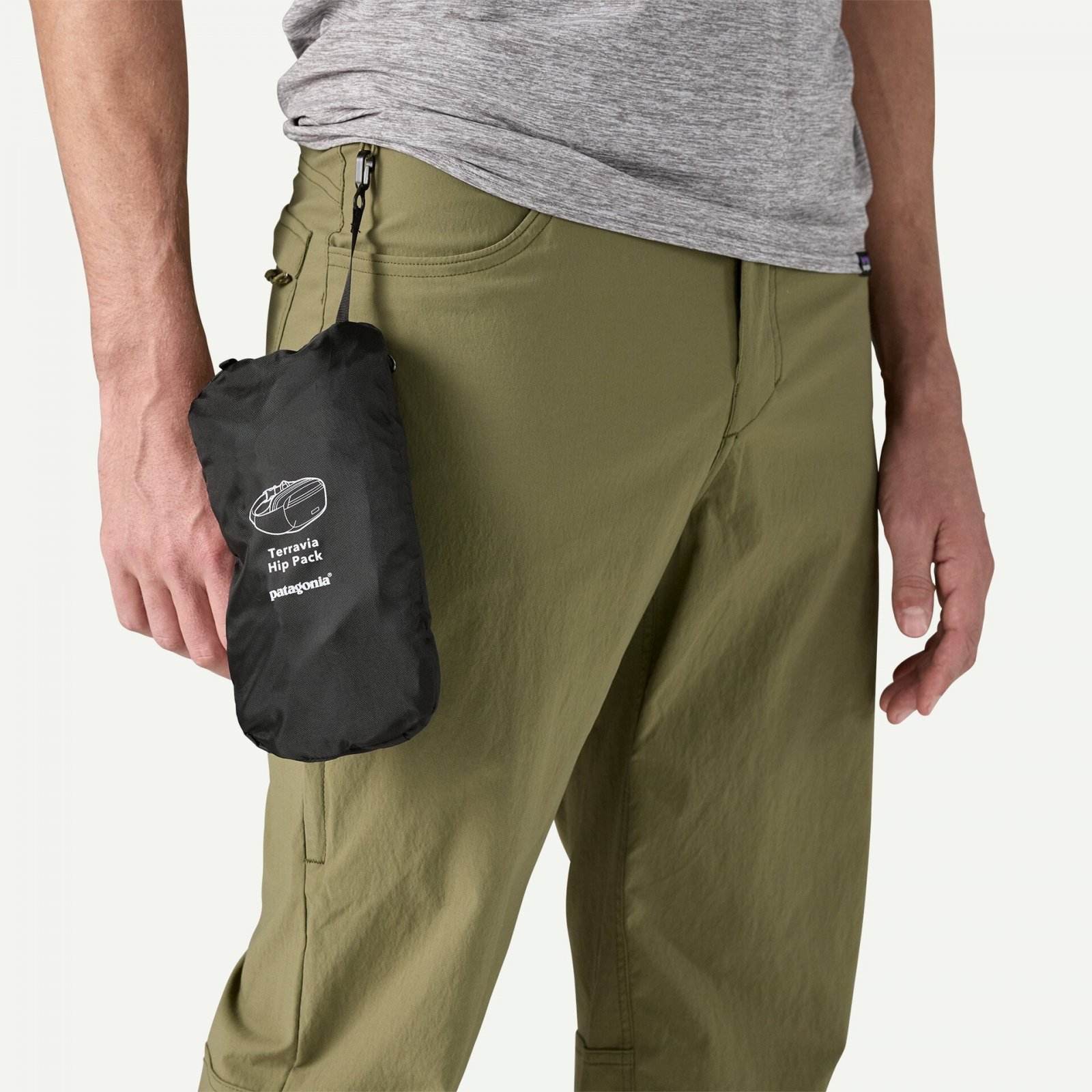 Borseta - Terravia Hip Pack - Negru