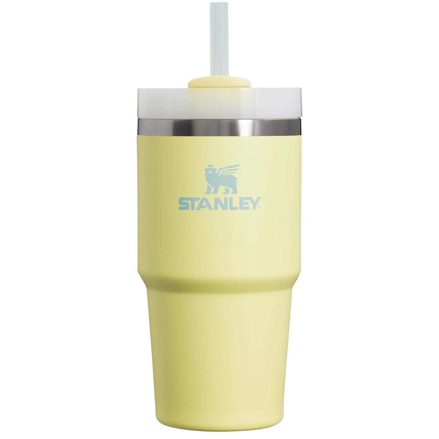 Stanley - termos tip sticla cu pai - Quencher H2.0 FlowState - Roz - 0.6L