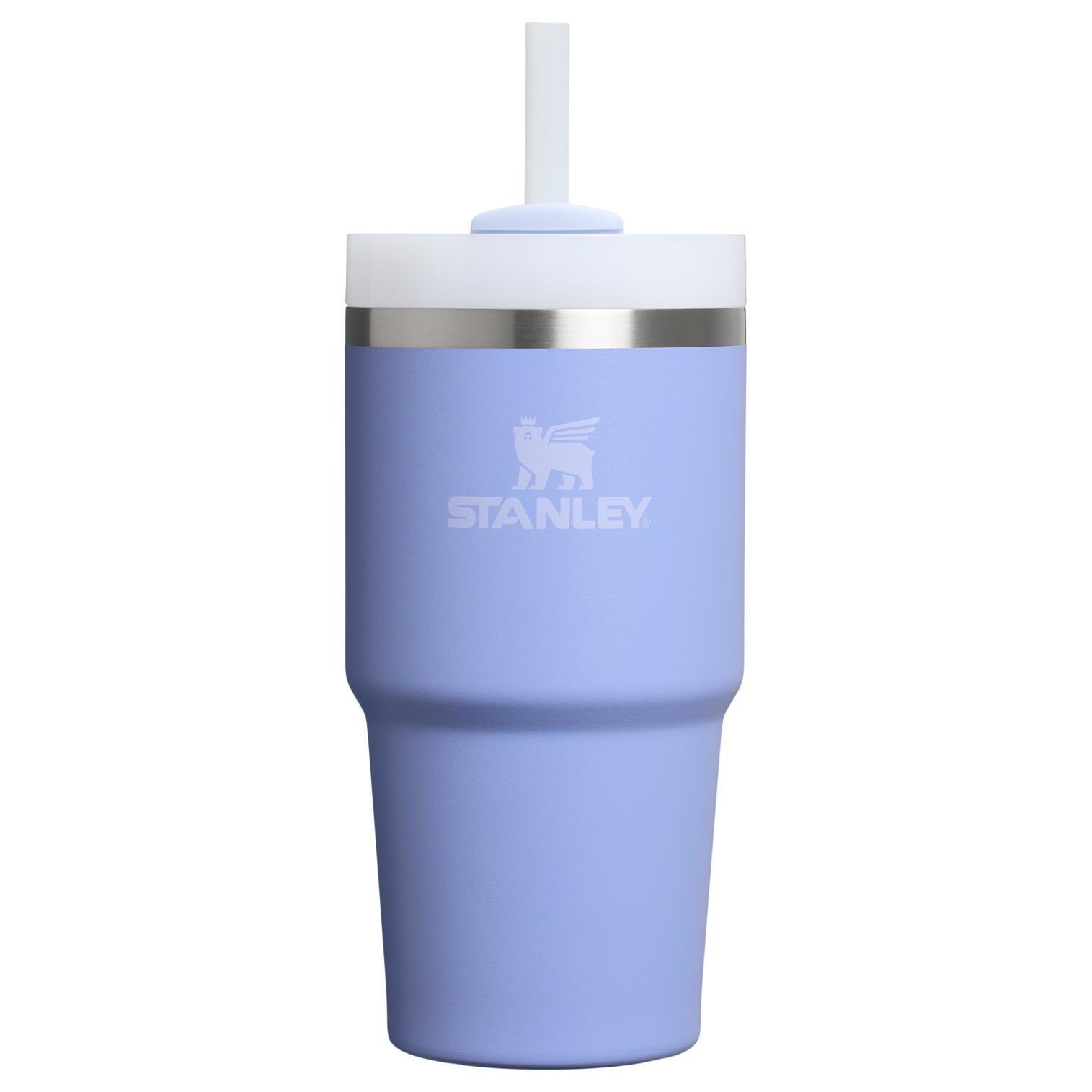 Stanley - termos tip sticla cu pai - Quencher H2.0 FlowState - Roz - 0.6L