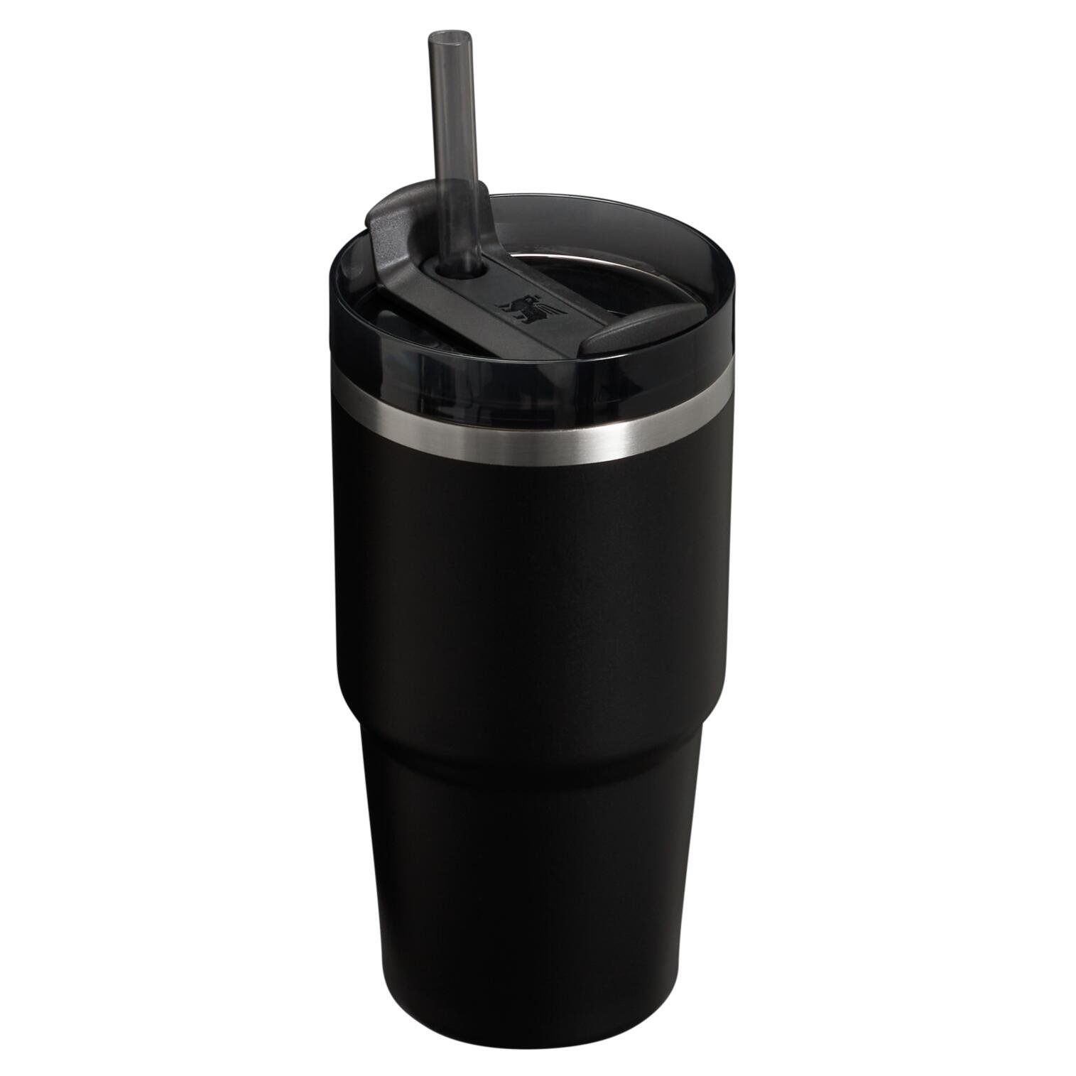 Stanley - termos tip sticla cu pai - Quencher H2.0 FlowState - Roz - 0.6L