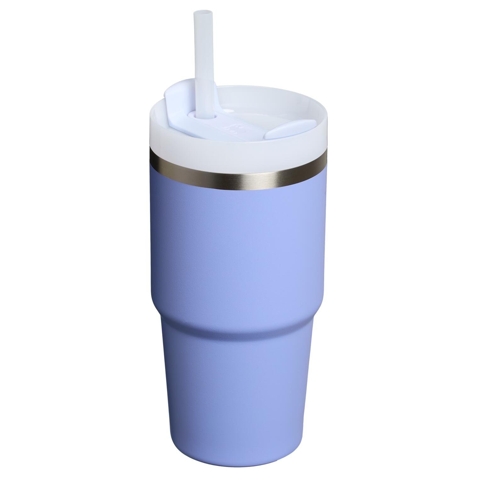Stanley - termos tip sticla cu pai - Quencher H2.0 FlowState - Roz - 0.6L