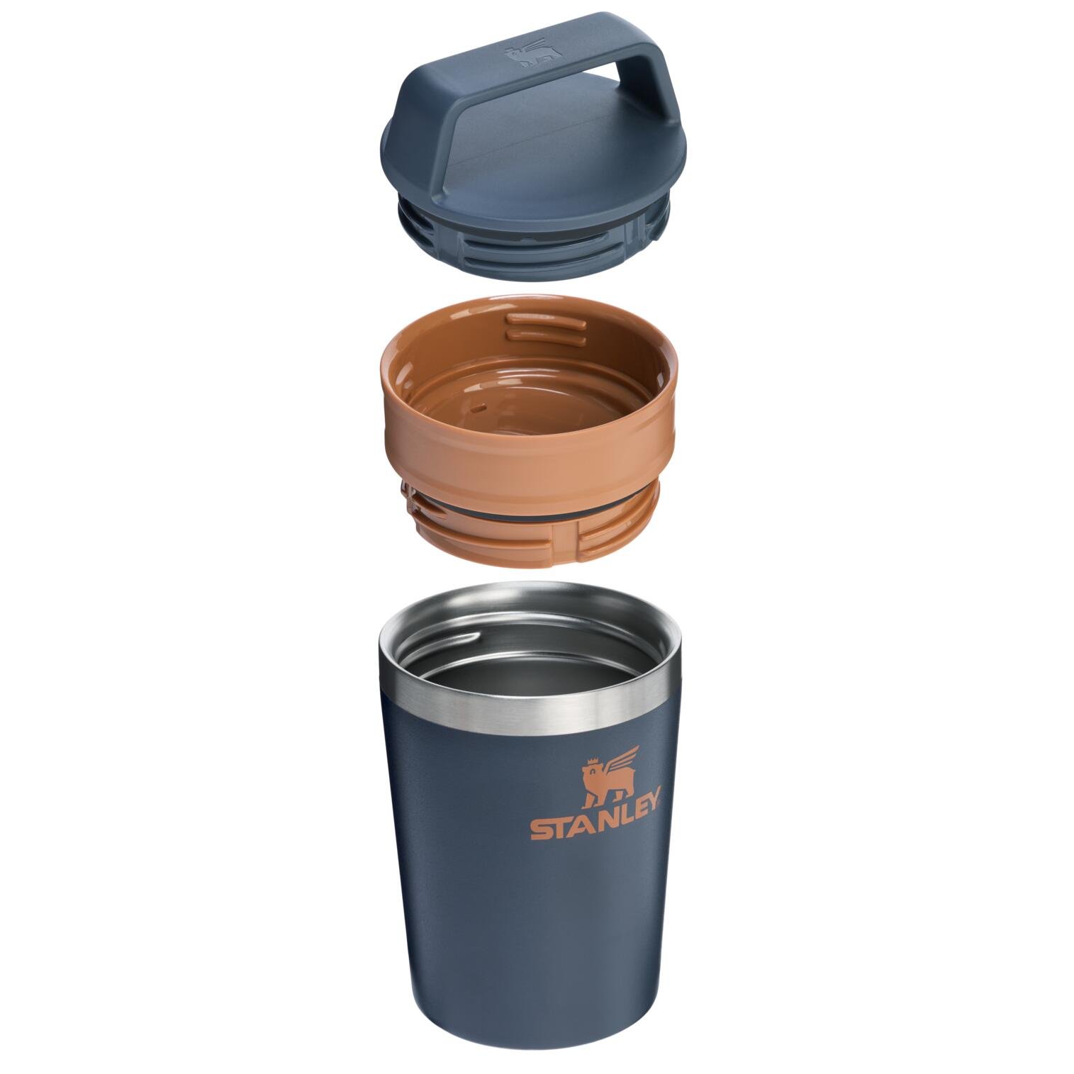 Stanley - termos tip cana cafea - Cafe-To-Go Travel Mug - Gri - 0.23 L