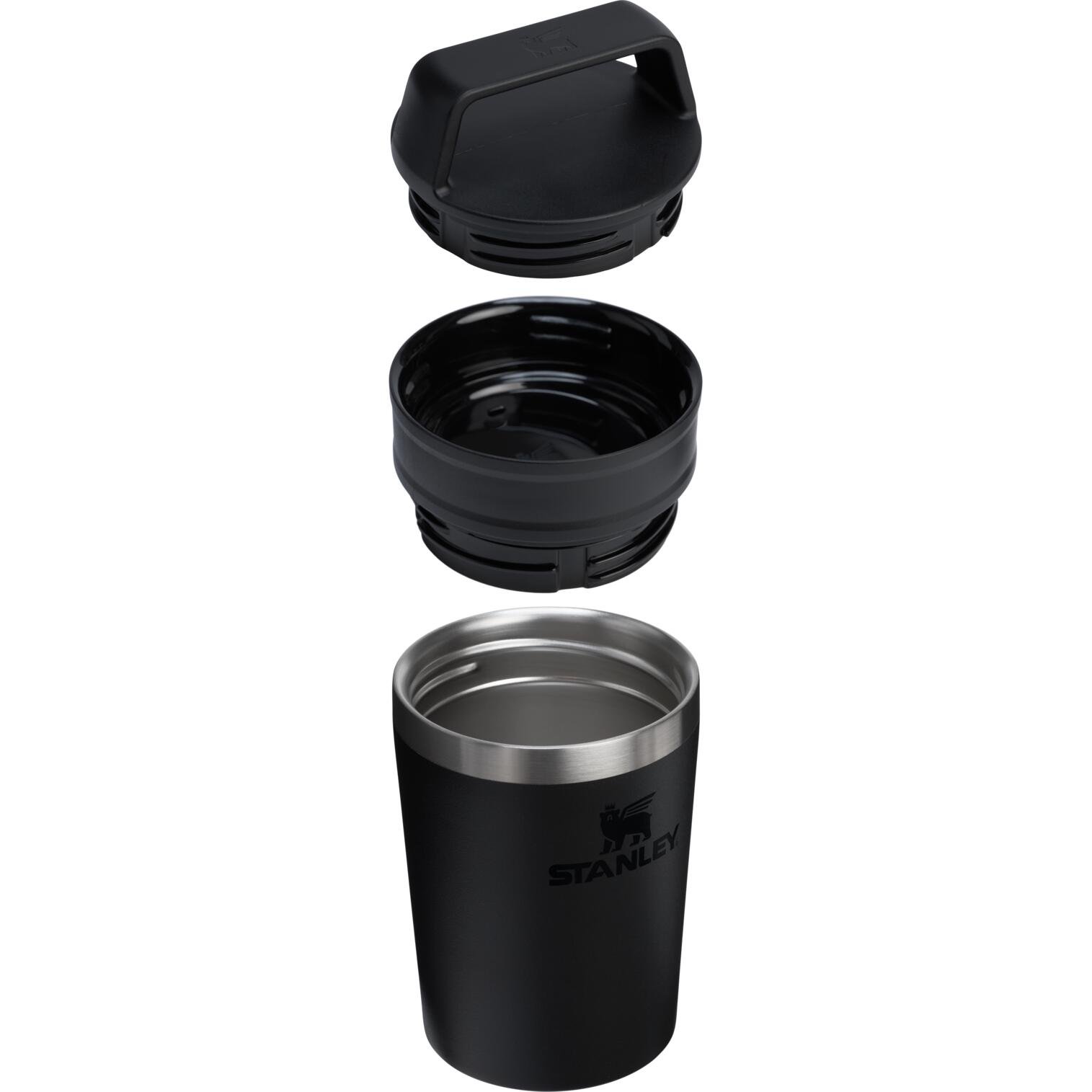 Stanley - termos tip cana cafea - Cafe-To-Go Travel Mug - Gri - 0.23 L