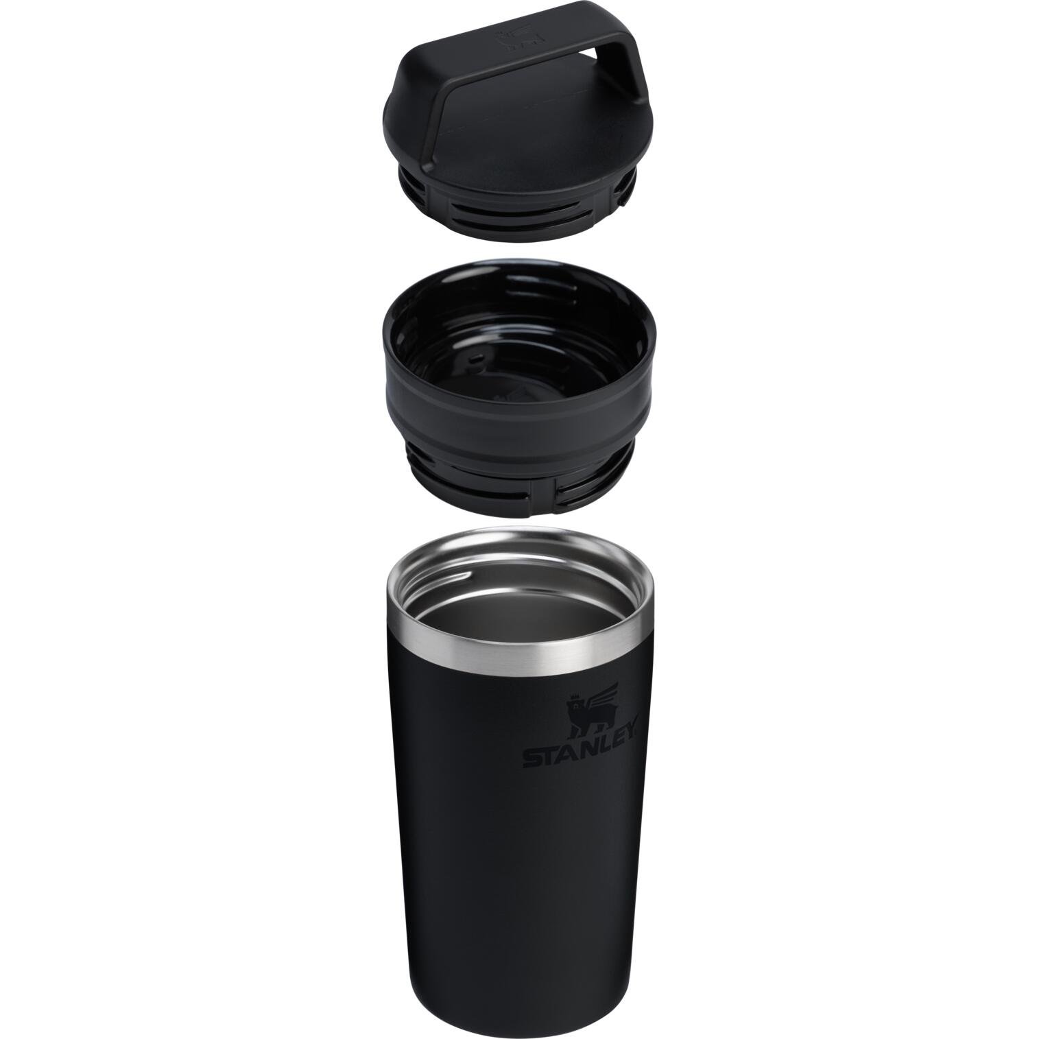 Stanley - termos tip cana cafea - Cafe-To-Go Travel Mug - Gri - 0.23 L