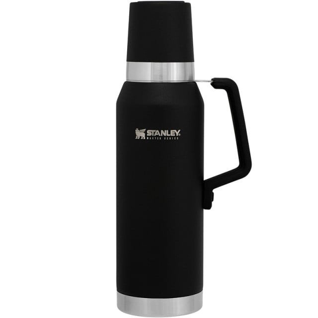 Stanley - termos clasic cu maner - Master Unbreakable Thermal Bottle - Black - 1.3 L