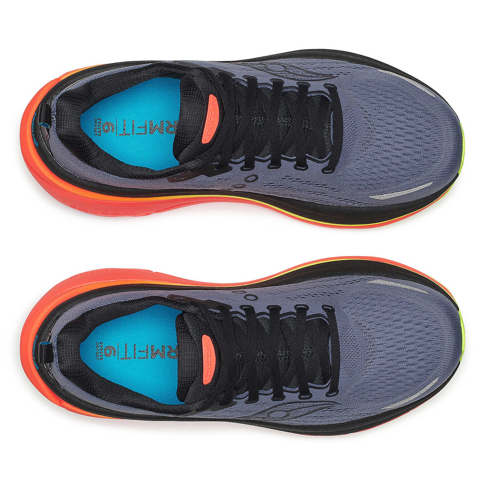 Saucony - pantofi sport - HURRICANE 25 - lapis | citron