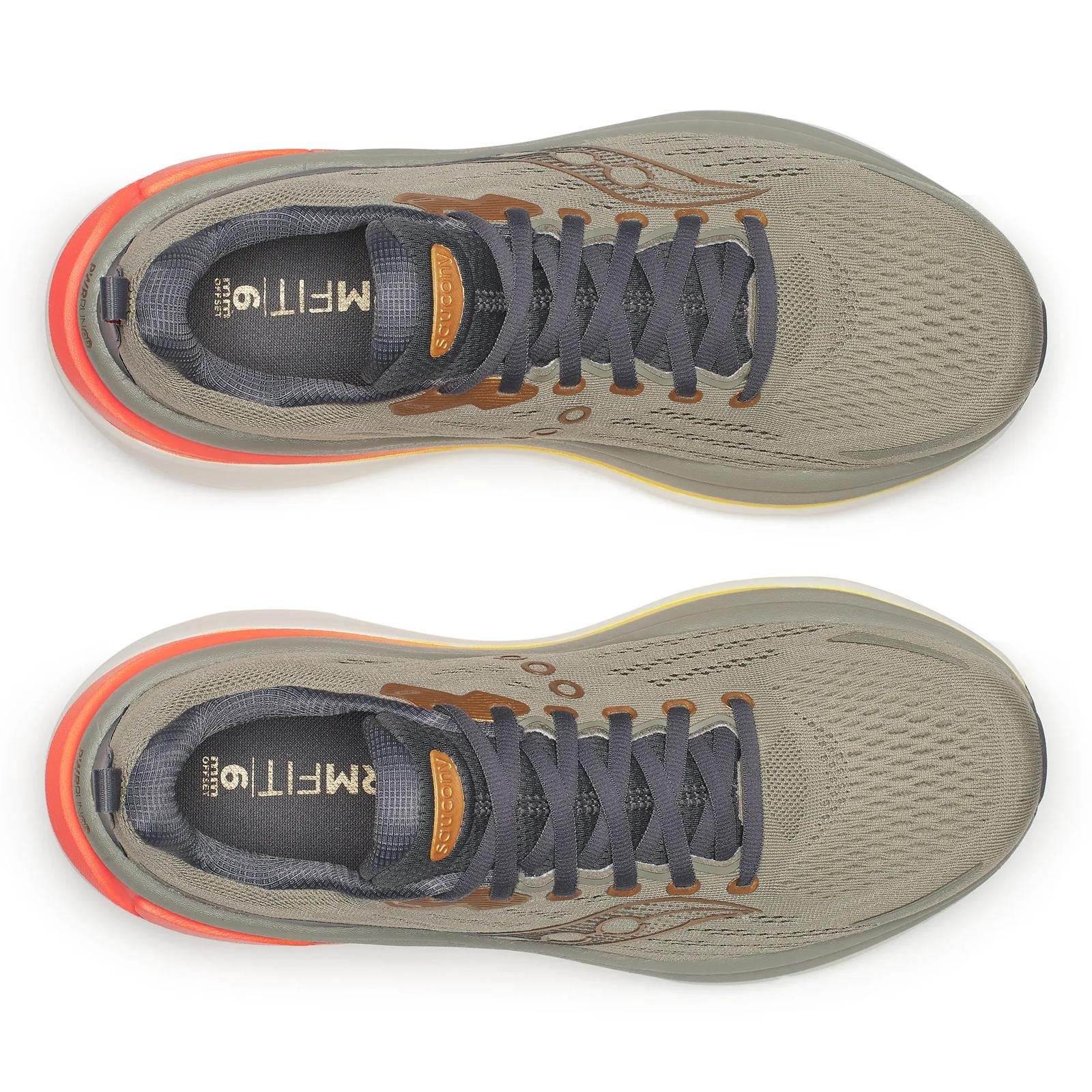 Saucony - pantofi sport - HURRICANE 25 - lapis | citron