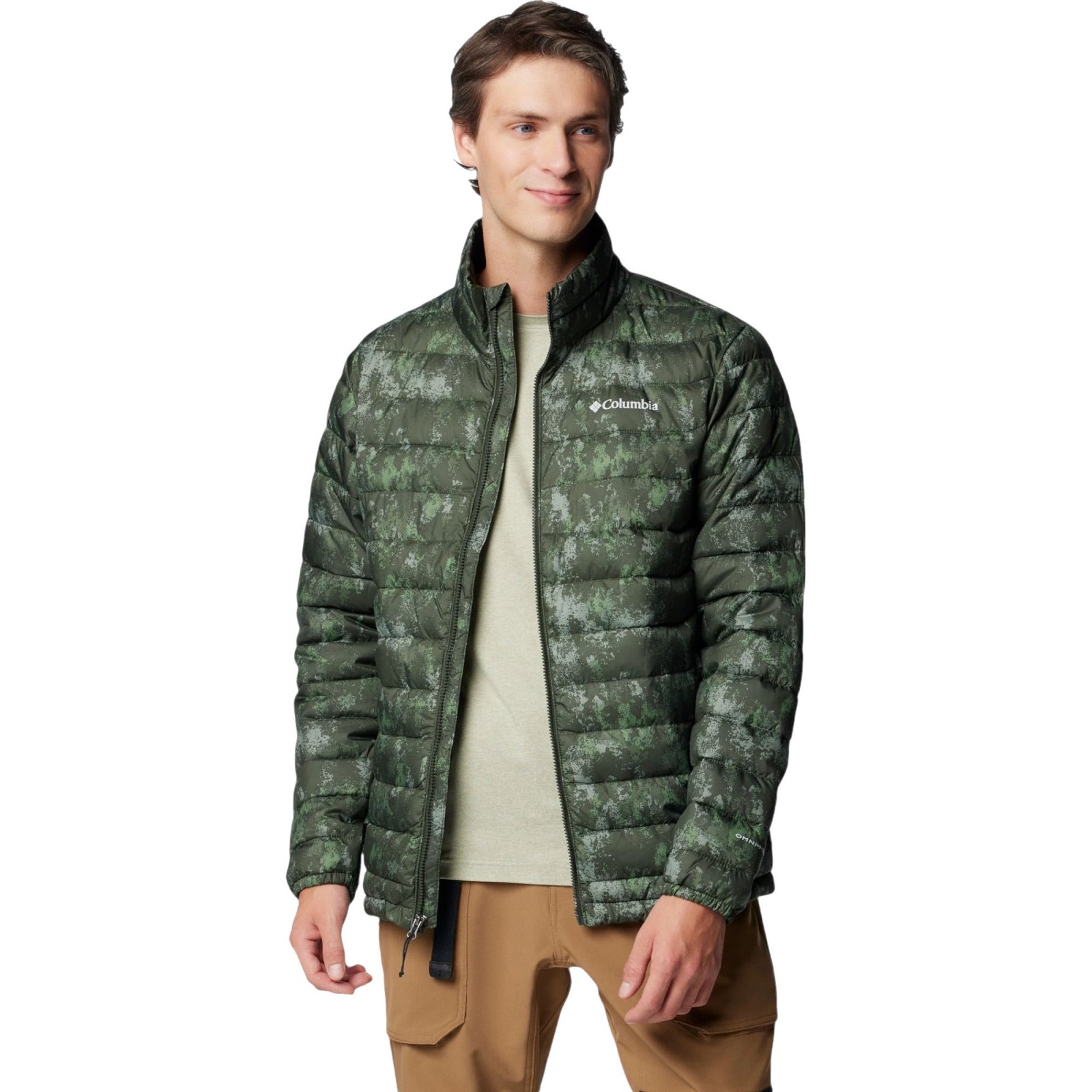 Geaca Barbati Columbia Powder Lite II Printed