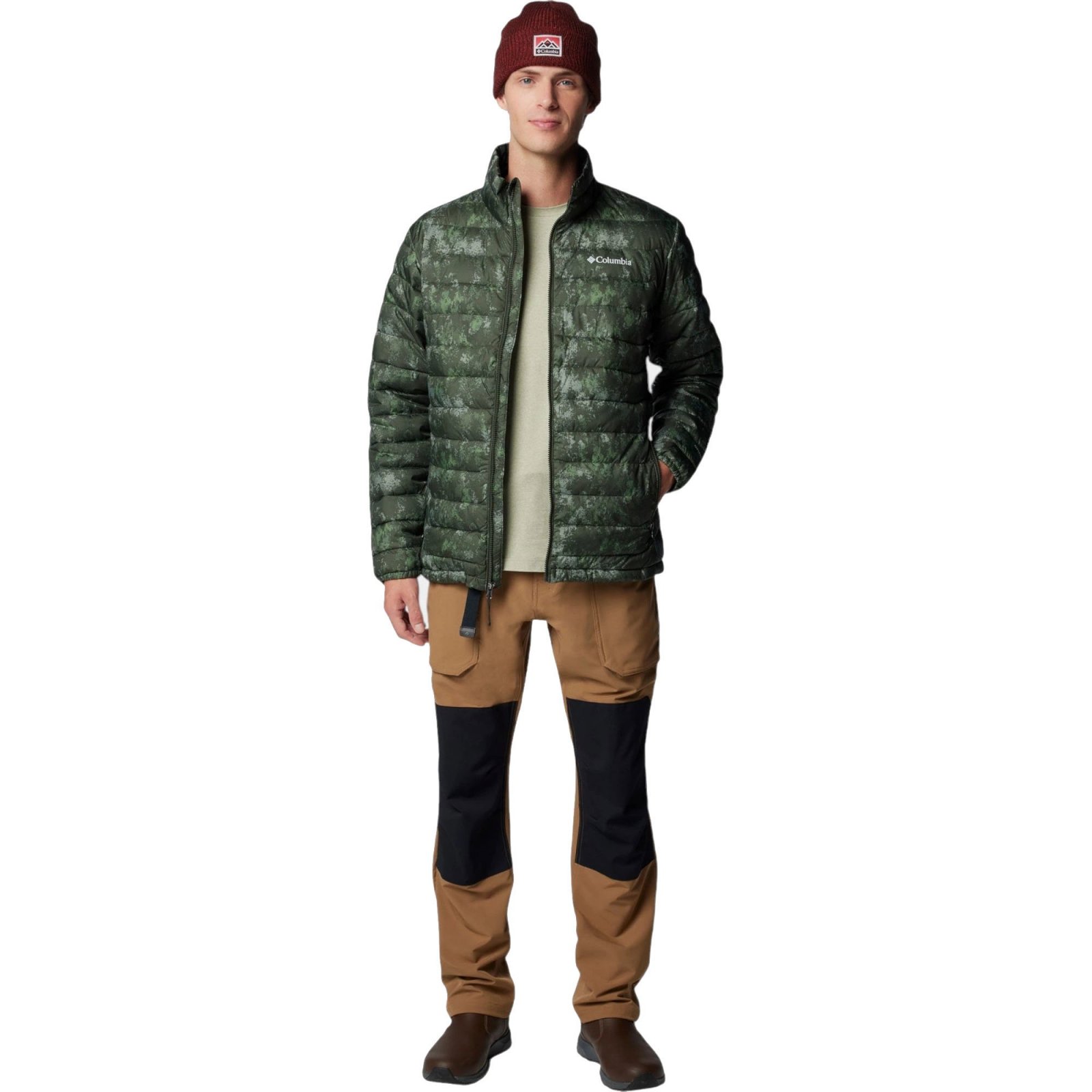 Geaca Barbati Columbia Powder Lite II Printed