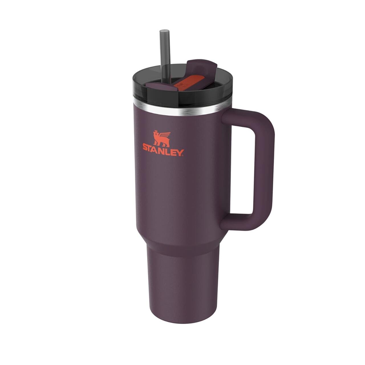 Stanley - termos tip sticla cu pai - Quencher H2.0 Tumbler - Plum - 1.18L